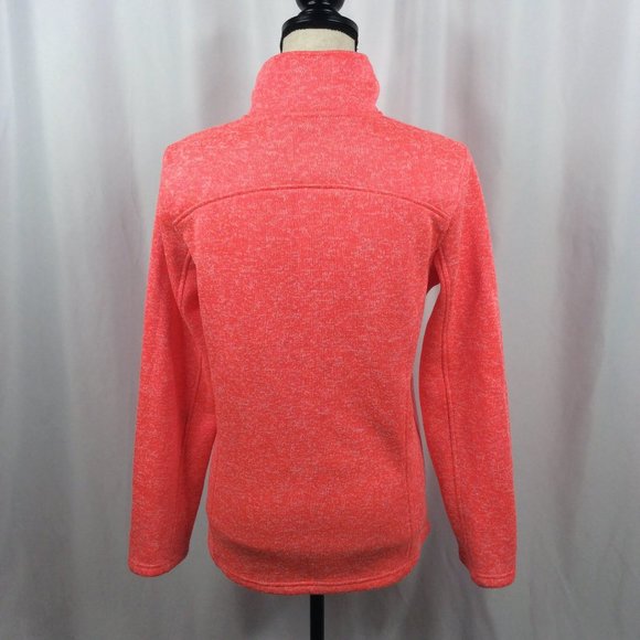 Trail Crest Fleece Jacket Womens Size Medium Hunting Blaze Pink Full Zip - Picture 3 of 10